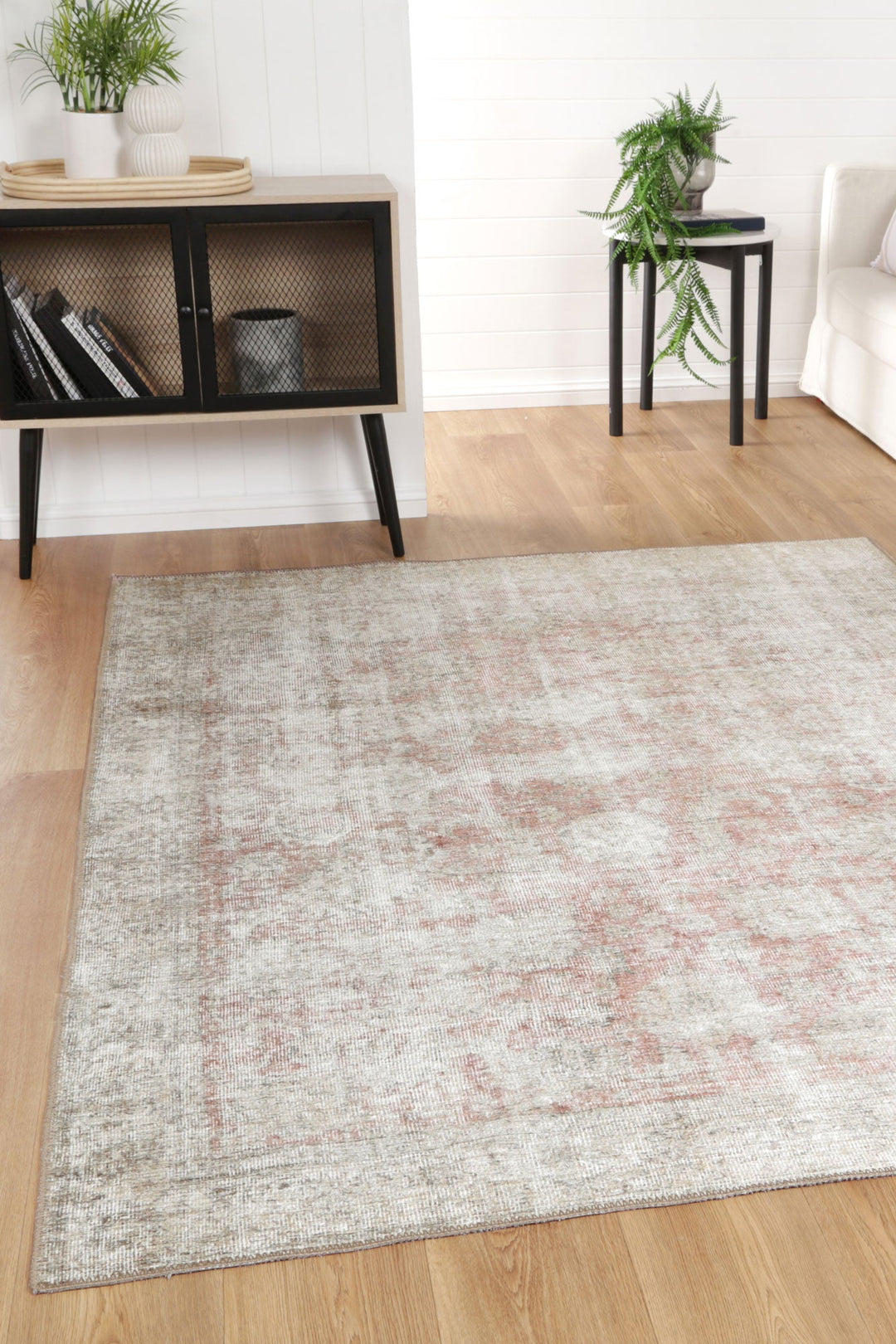 Home Culture Carmella Blush Machine Washable Rug - VTL0023-00