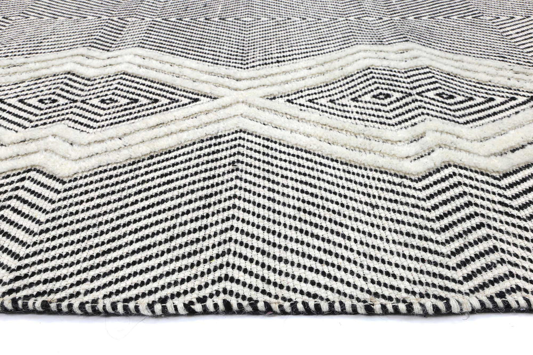 Himalaya Saw Ivory Wool  Rug -   100IVORY