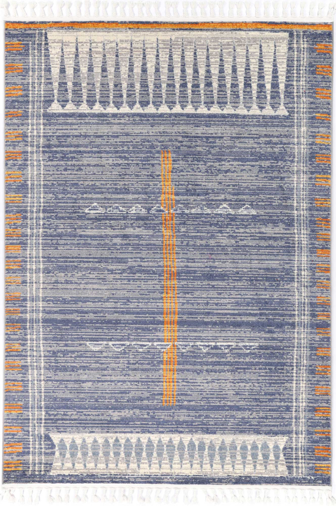 Inca Quito Blue Contemporary Rug - INCA02