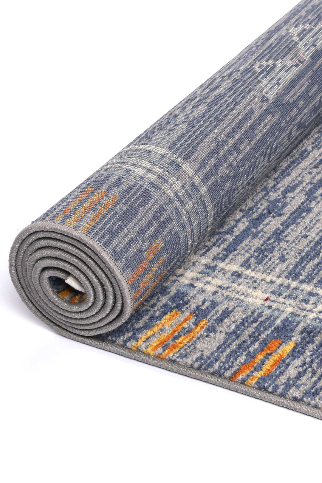 Inca Quito Blue Contemporary Rug - INCA02