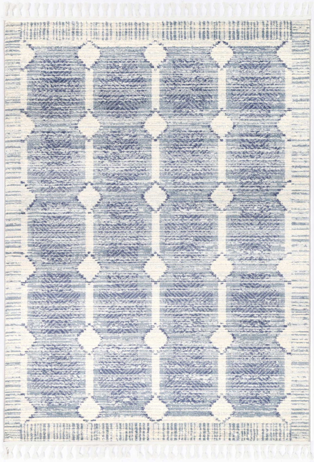 Inca Paria Blue Contemporary Rug - INCA06