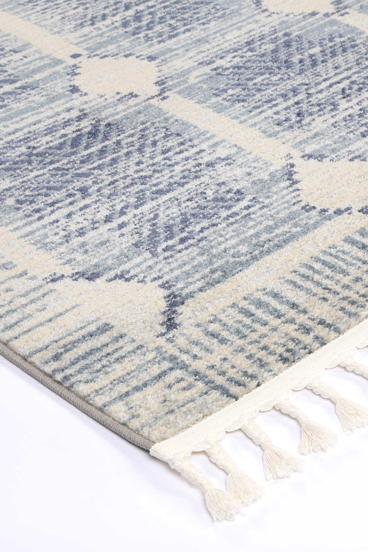 Inca Paria Blue Contemporary Rug - INCA06
