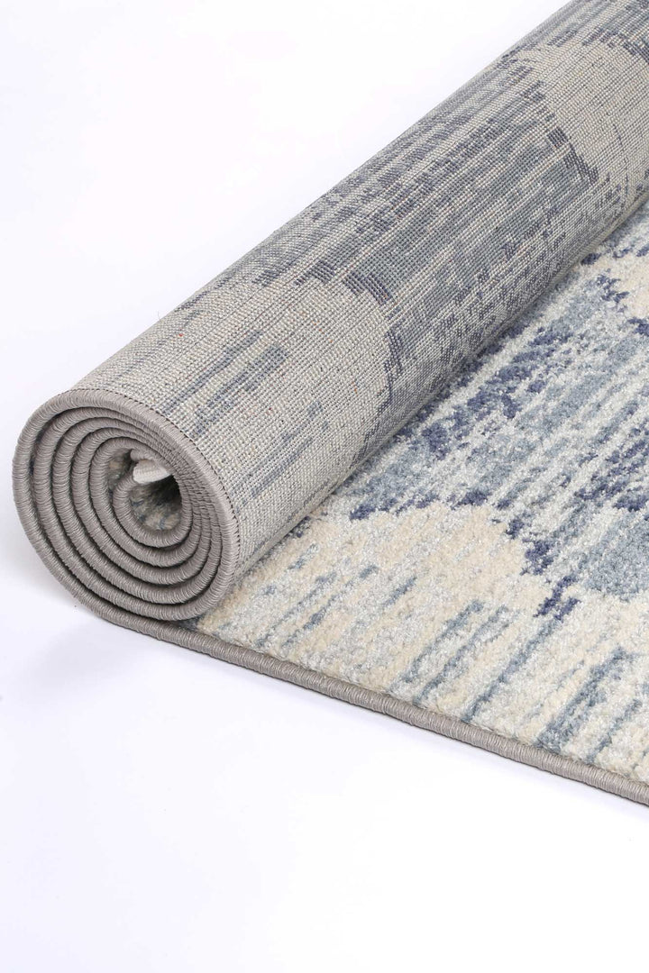 Inca Paria Blue Contemporary Rug - INCA06