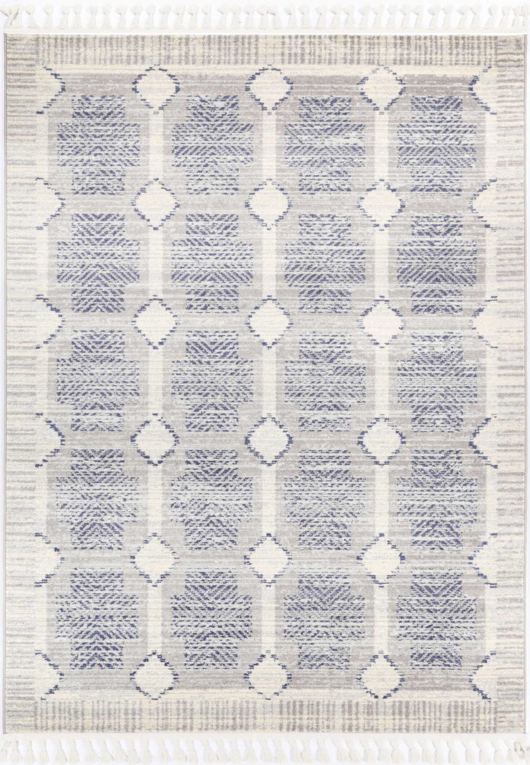 Inca Cuczo Blue Contemporary Rug - INCA07