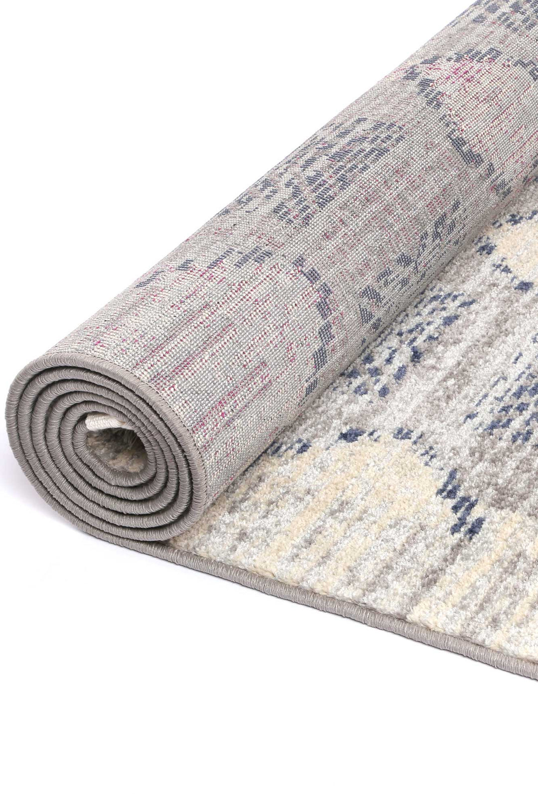 Inca Cuczo Blue Contemporary Rug - INCA07