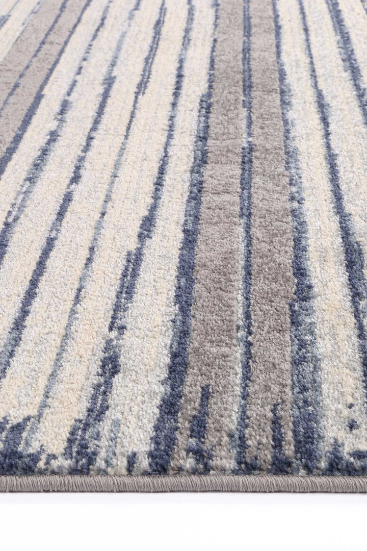 Inca Cajamarca Blue Contemporary Rug - INCA10