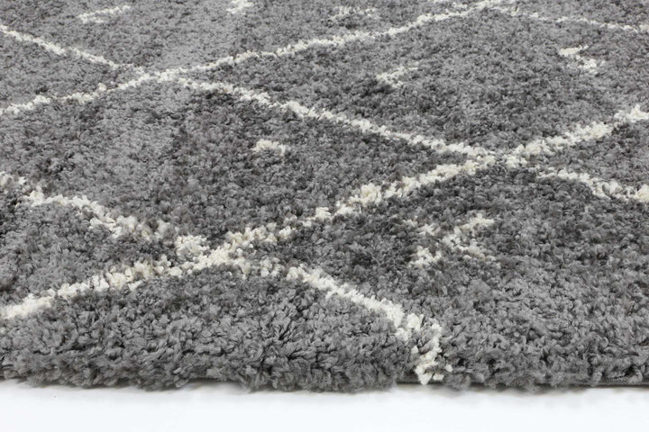 Kasbah Mizzie Tribal Cream Grey Rug - 31528 695