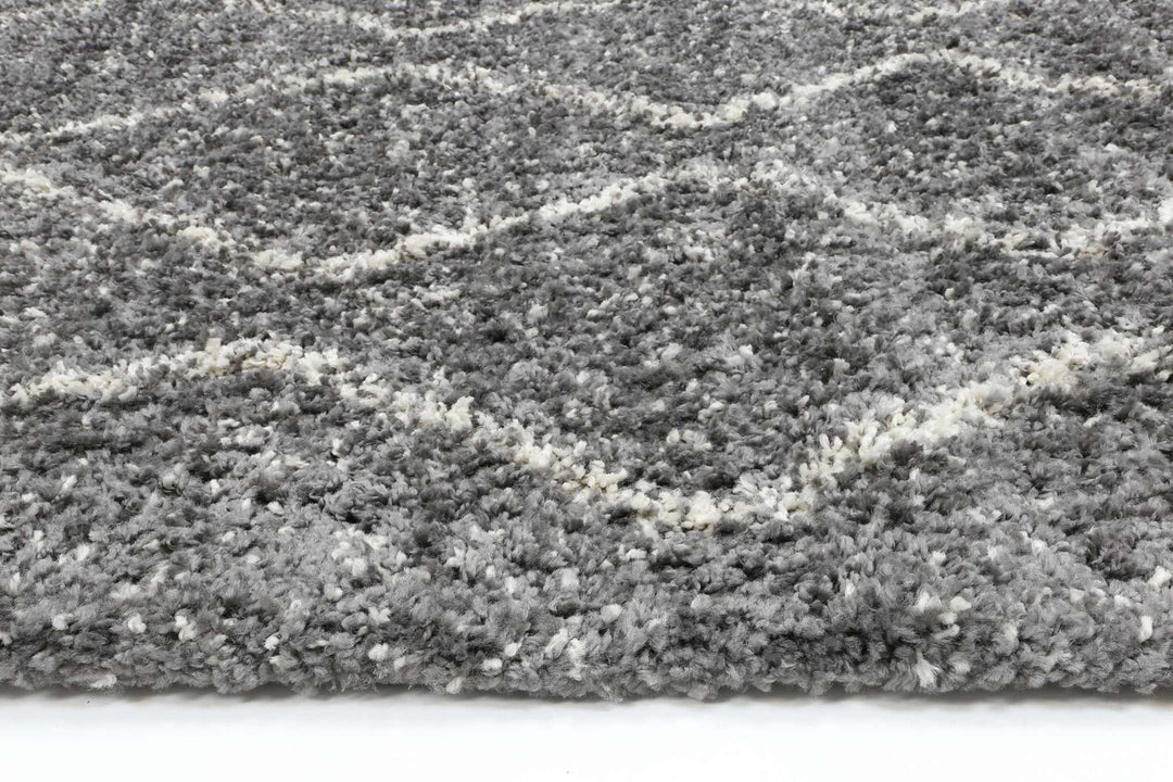 Kasbah Levi Fleck Tribal Grey Rug - 31530 095