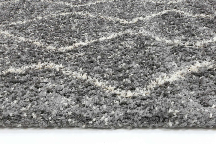 Kasbah Levi Fleck Tribal Grey Rug - 31530 095
