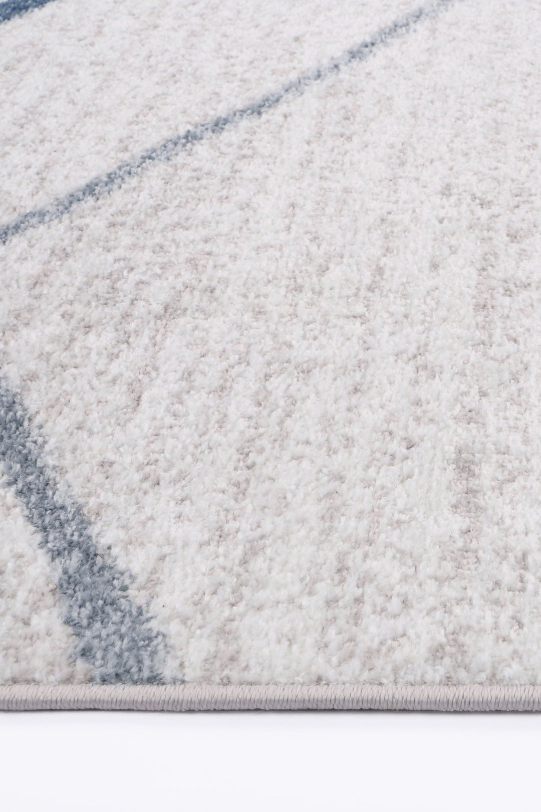 Kimberley Lattice Light Blue Contemporary Rug - 2LBLU