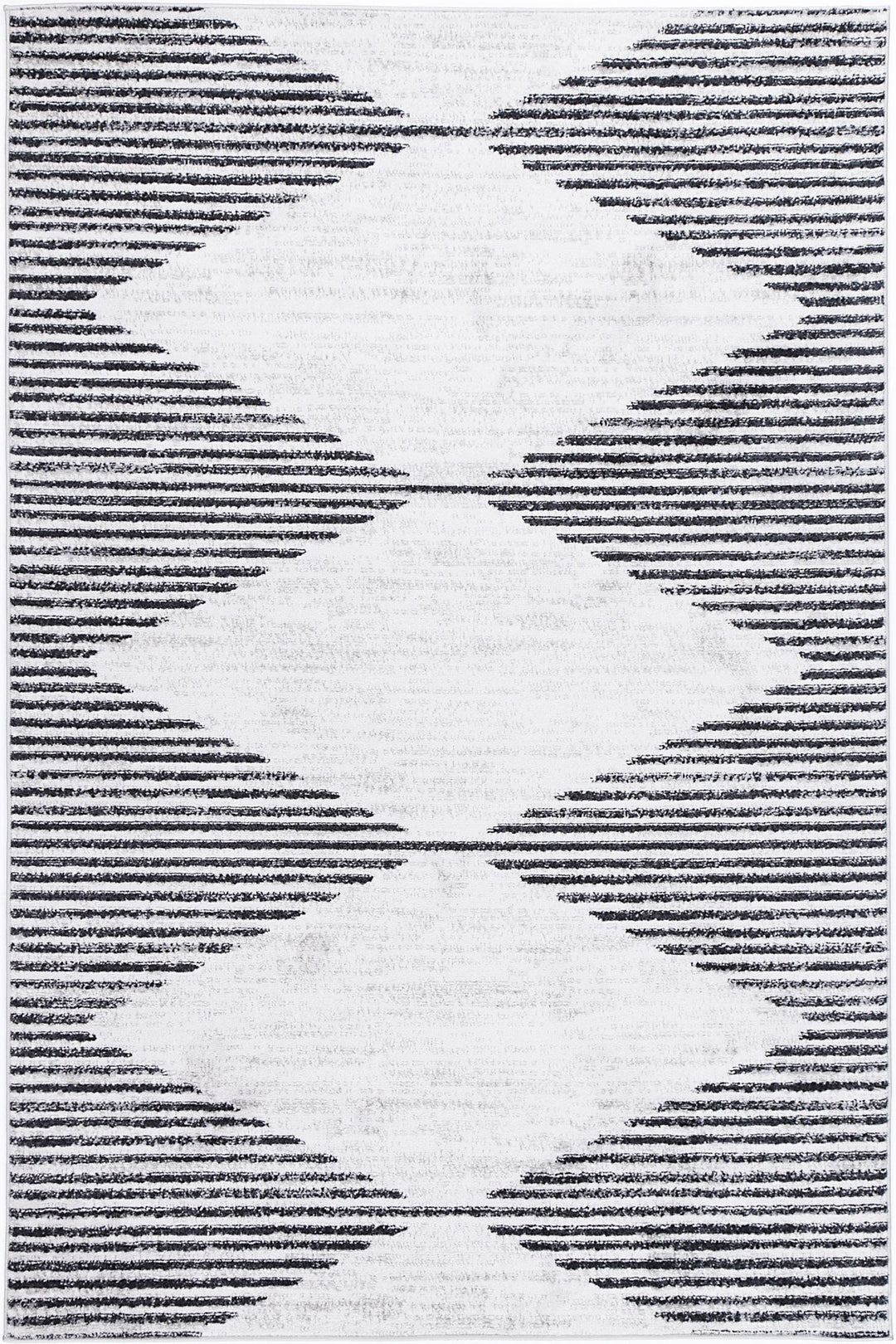 Kimberley Diamond Charcoal Contemporary Rug - 3CHAR