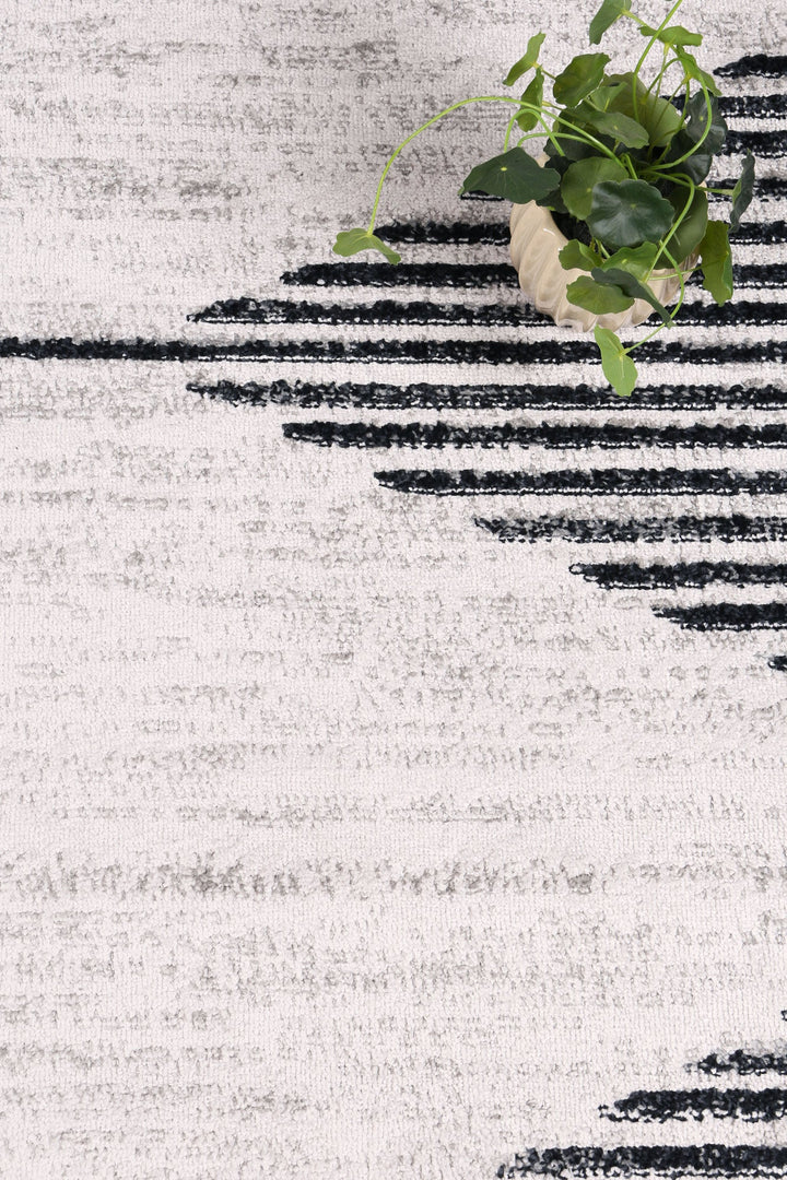 Kimberley Diamond Charcoal Contemporary Rug - 3CHAR