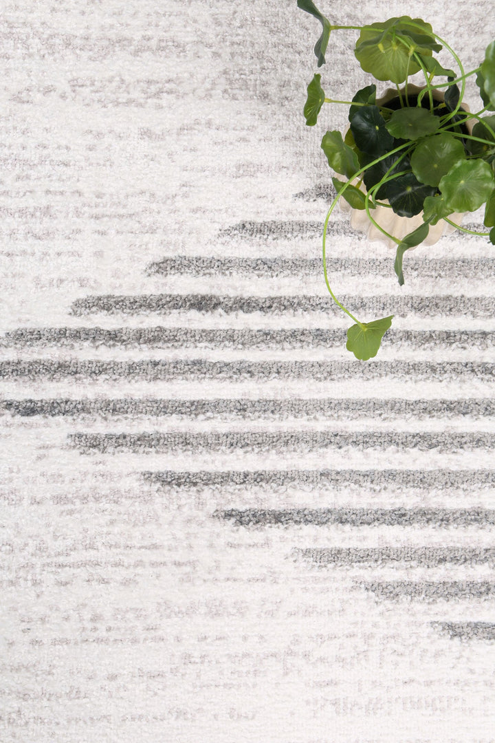 Kimberley Diamond Silver Contemporary Rug - 3SILV