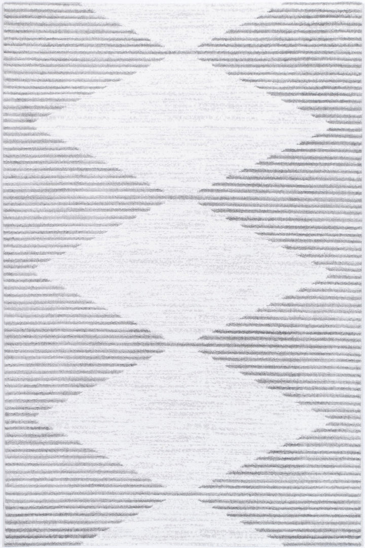 Kimberley Diamond Silver Contemporary Rug - 3SILV