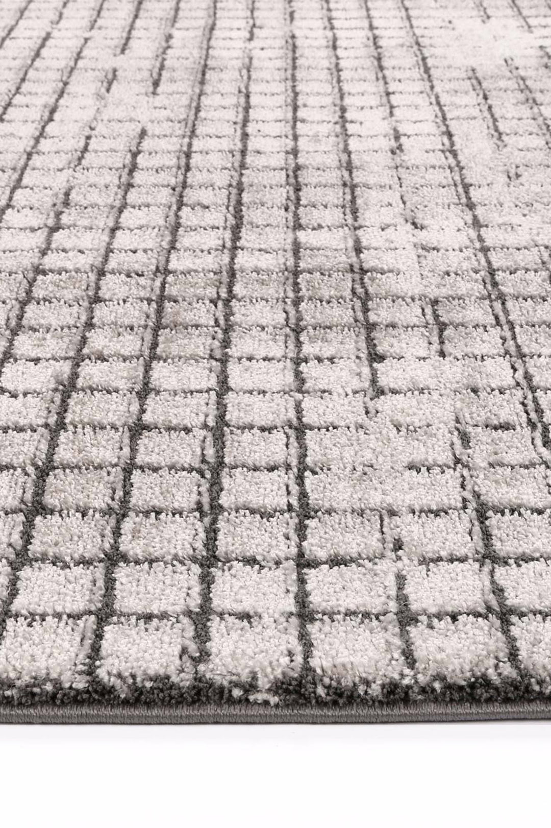 Legend Bacchus Geometric Grey Rug - 4GREY