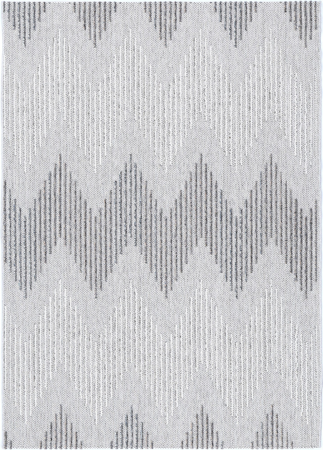 Maldives Eagle Indoor / Outdoor Grey Rug - Mald12