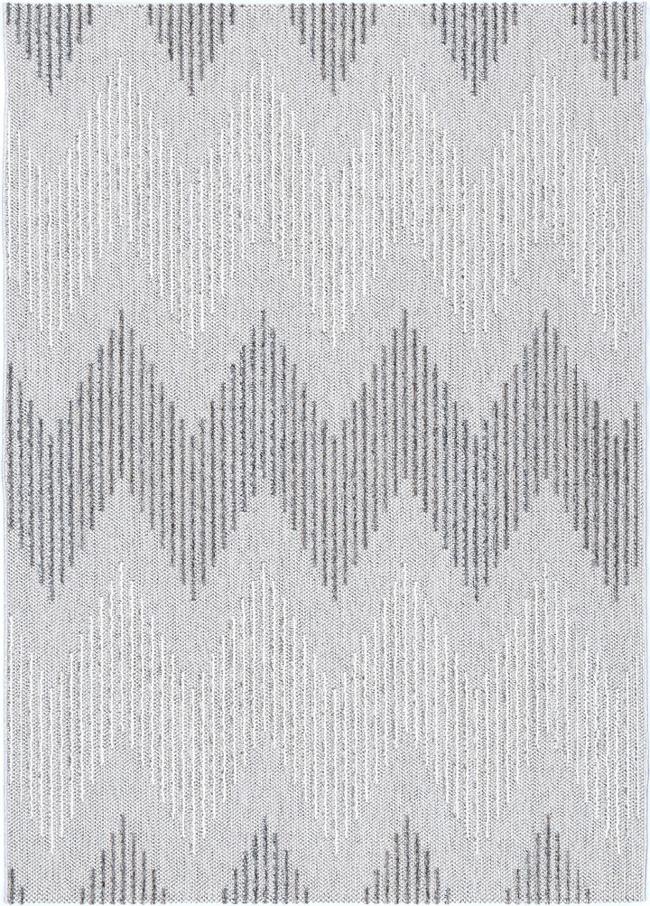 Maldives Eagle Indoor / Outdoor Grey Rug - Mald12