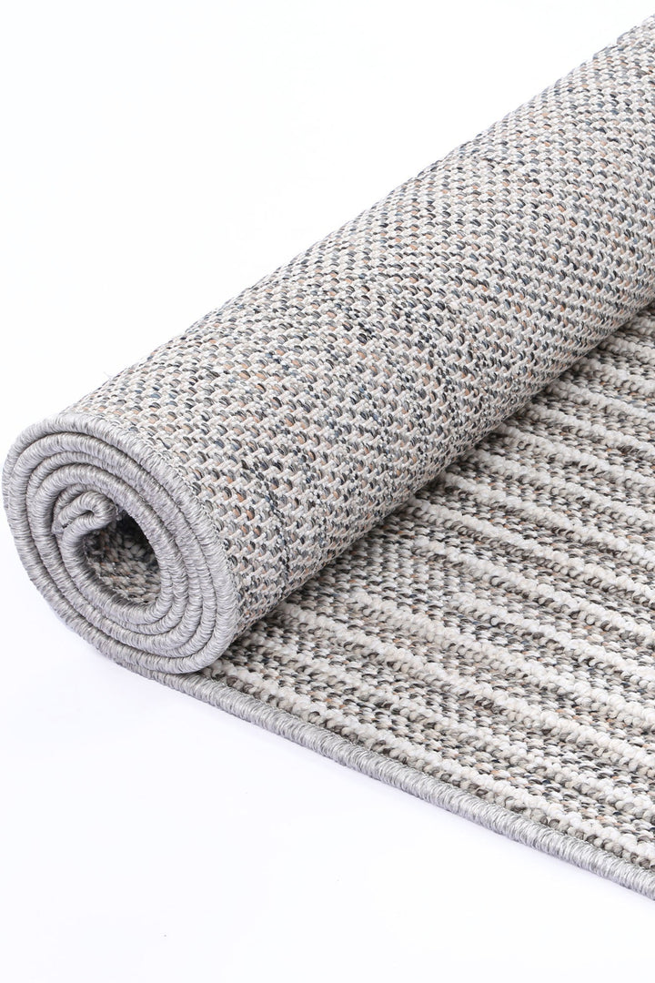 Maldives Eagle Indoor / Outdoor Grey Rug - Mald12