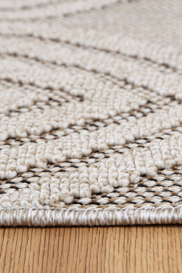 Maldives Modern Indoor/Outdoor Brown Rug