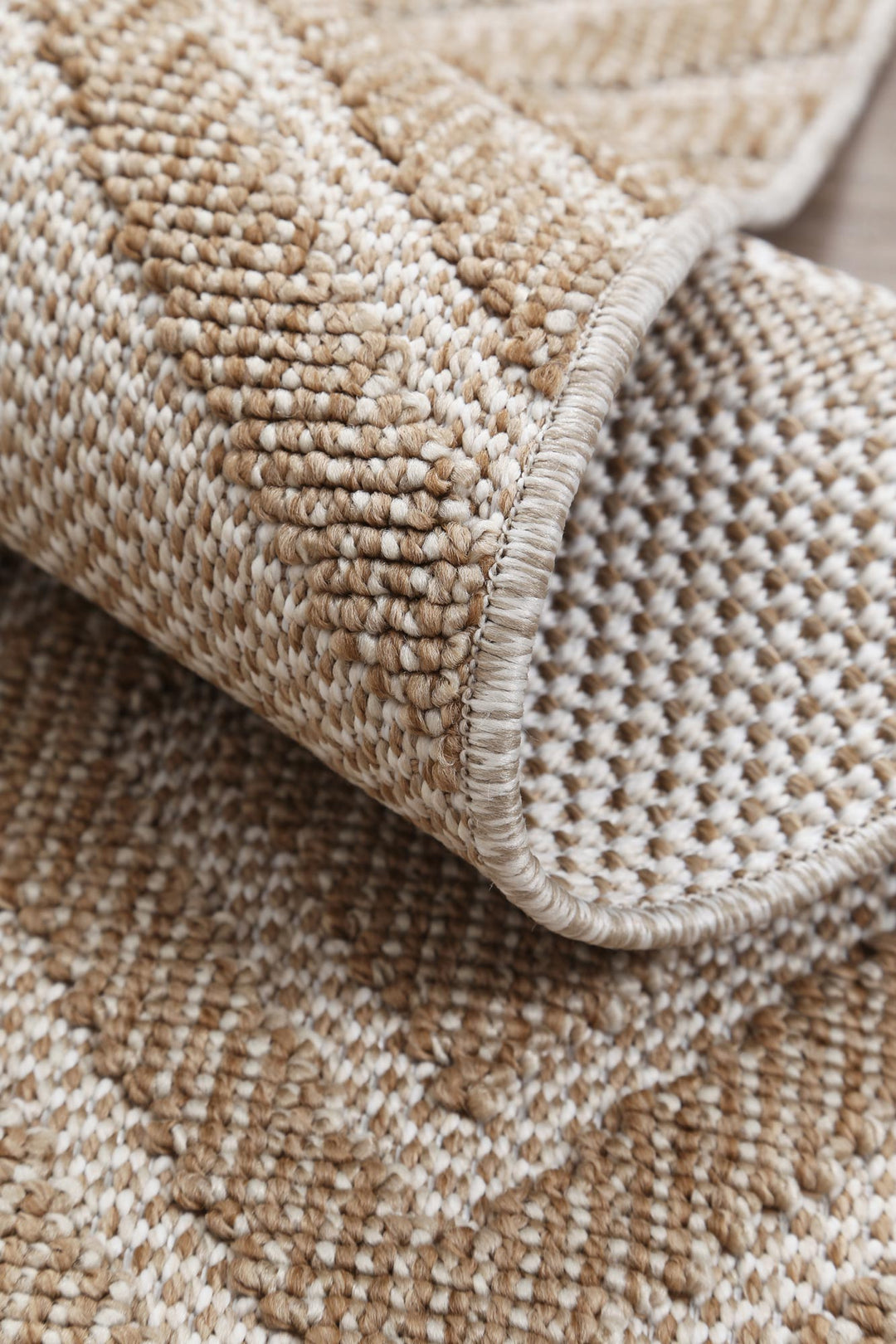 Maldives Modern Indoor/Outdoor Beige Rug