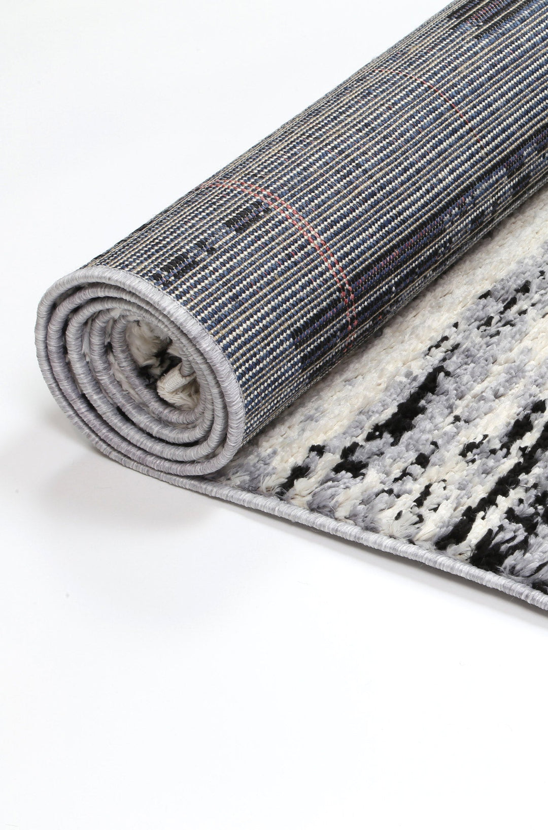 Mansour Acid Wash Grey Abstract Rug - 9GREY