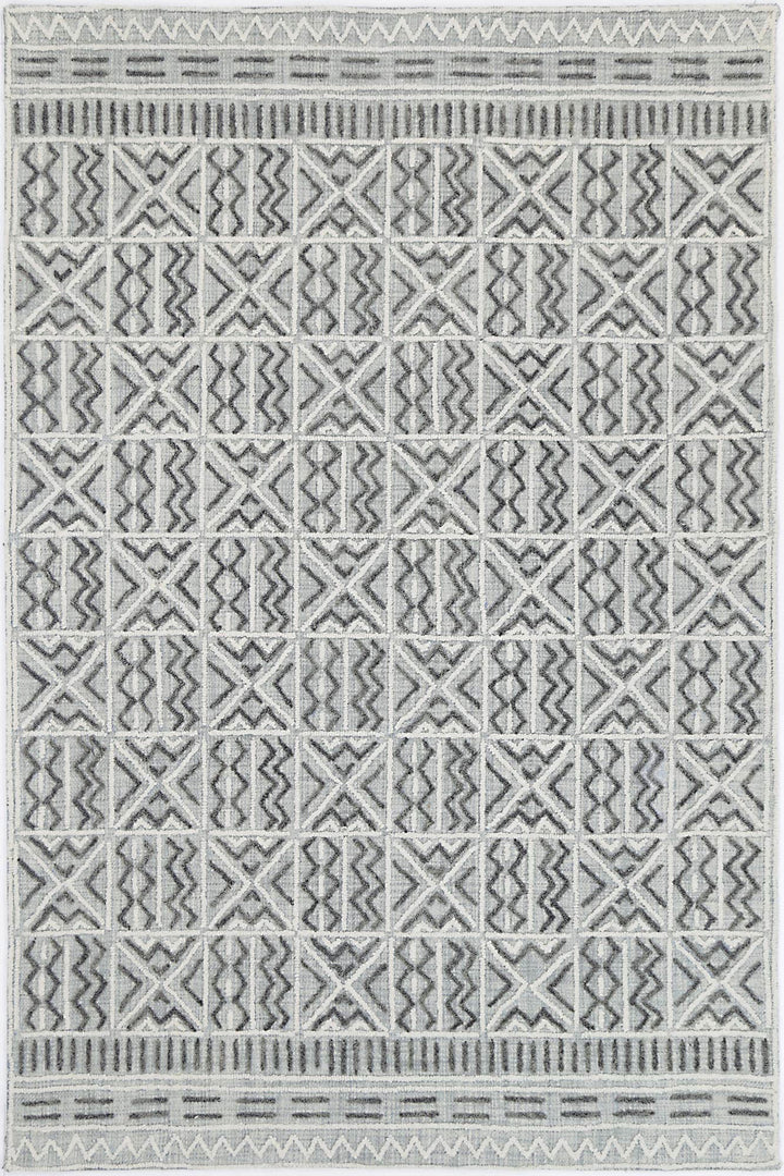 Marbella Cordoba Grey Contemporary Rug - 60235LGRY