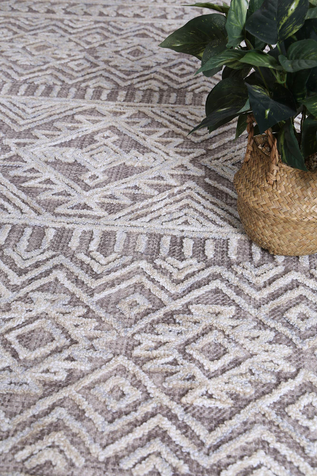 Marbella Cadiz Ash Contemporary Rug - 60295LGRY