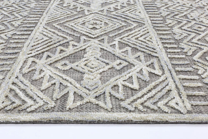 Marbella Cadiz Ash Contemporary Rug - 60295LGRY