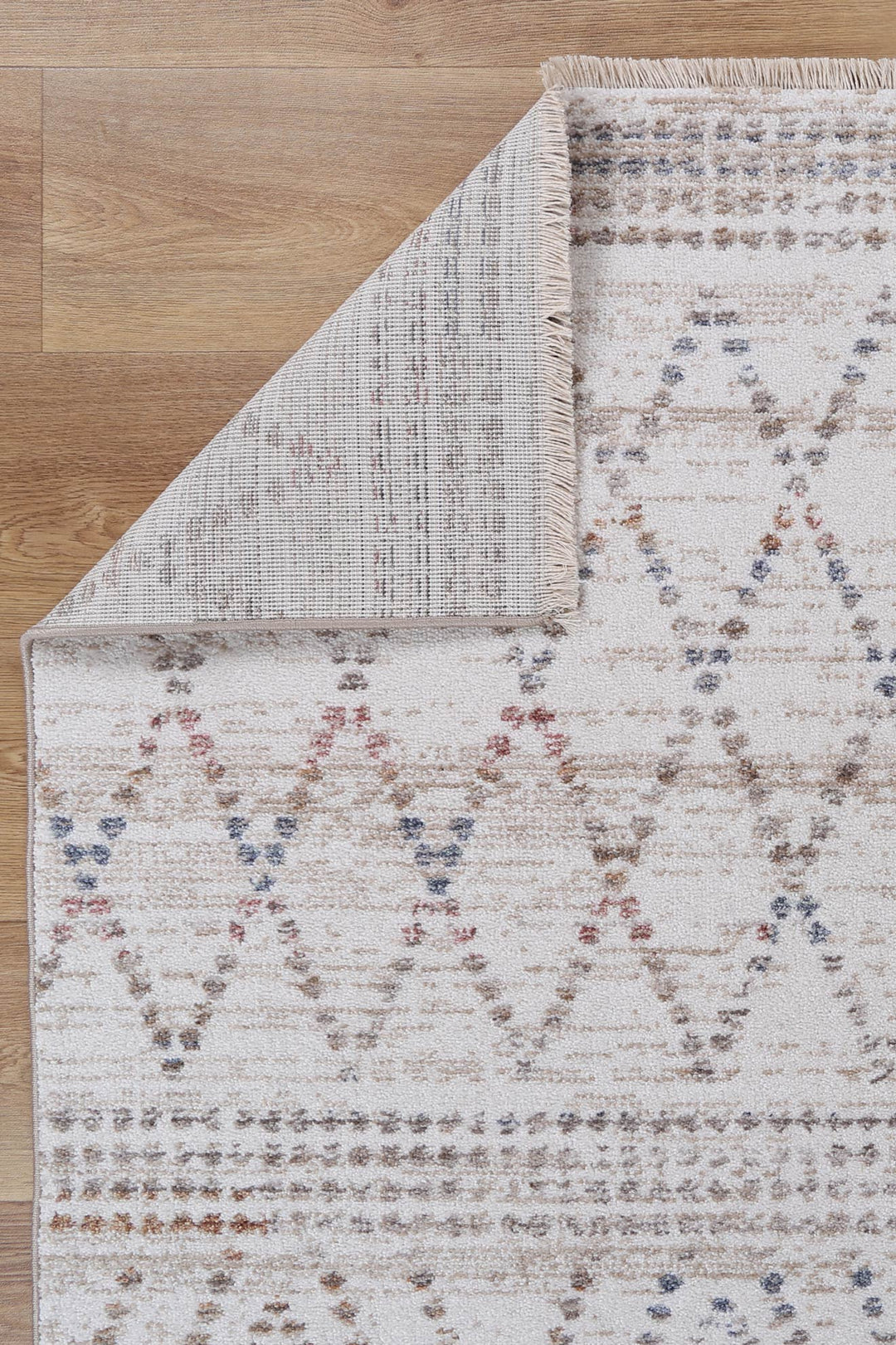 Maryland Tabriz Beige Geometric Soft Rug - M08