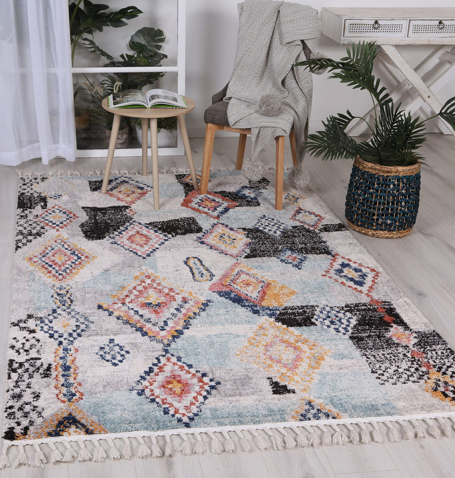 Moda Donyale Multi Tribal Rug - Z046LBL