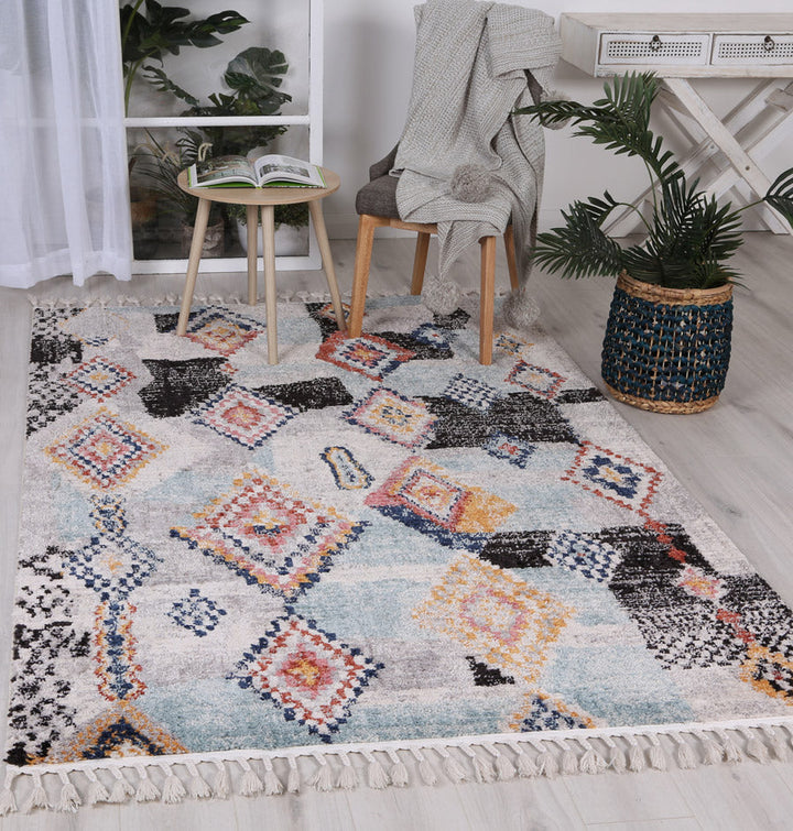 Moda Donyale Multi Tribal Rug - Z046LBL