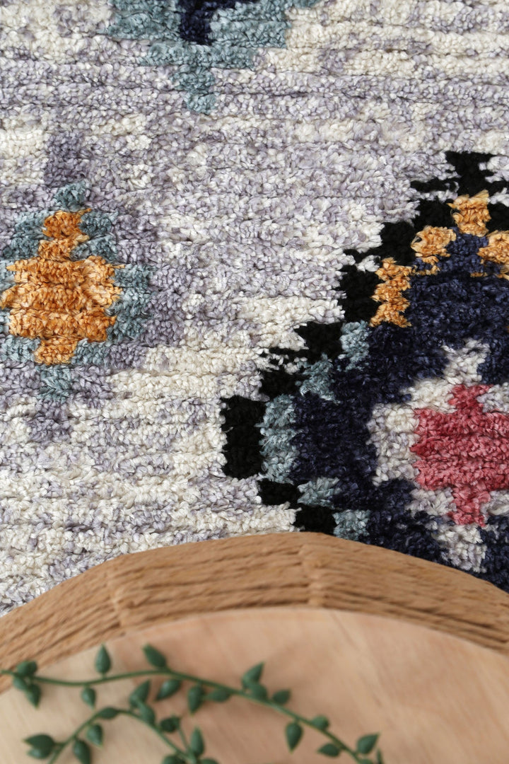 Morocco Tribal Ash Rug -  MORO07