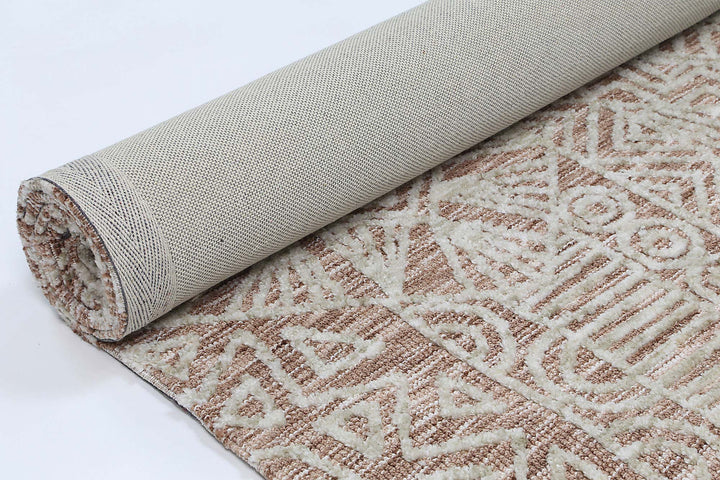 Amritsar Newburg Rust Tribal Rug - NEWBRUST