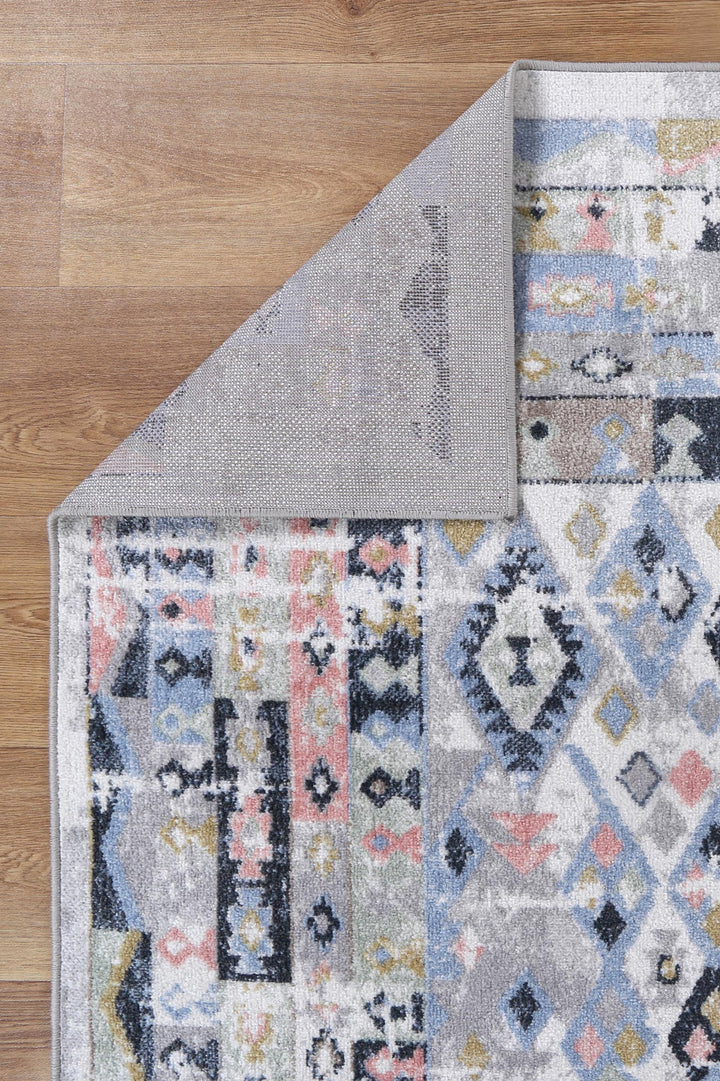 Oporto Colombo Multi Tribal Soft Rug - Oport09
