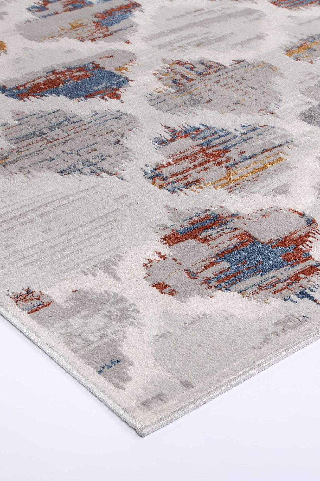 Porto Isabella Grey & Multi Geometric Rug - 09 – Brand Ventures Pty Ltd
