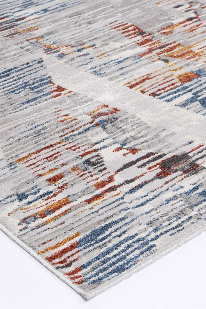 Porto Michael Grey & Multi Abstract Rug - 10