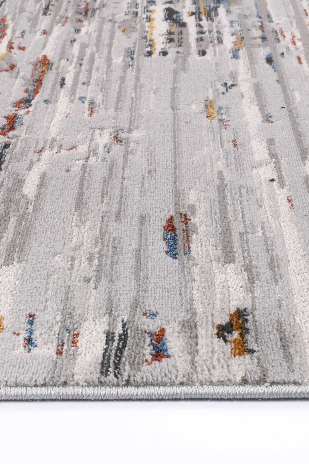 Porto Thomas Grey & Multi Abstract Rug - 11