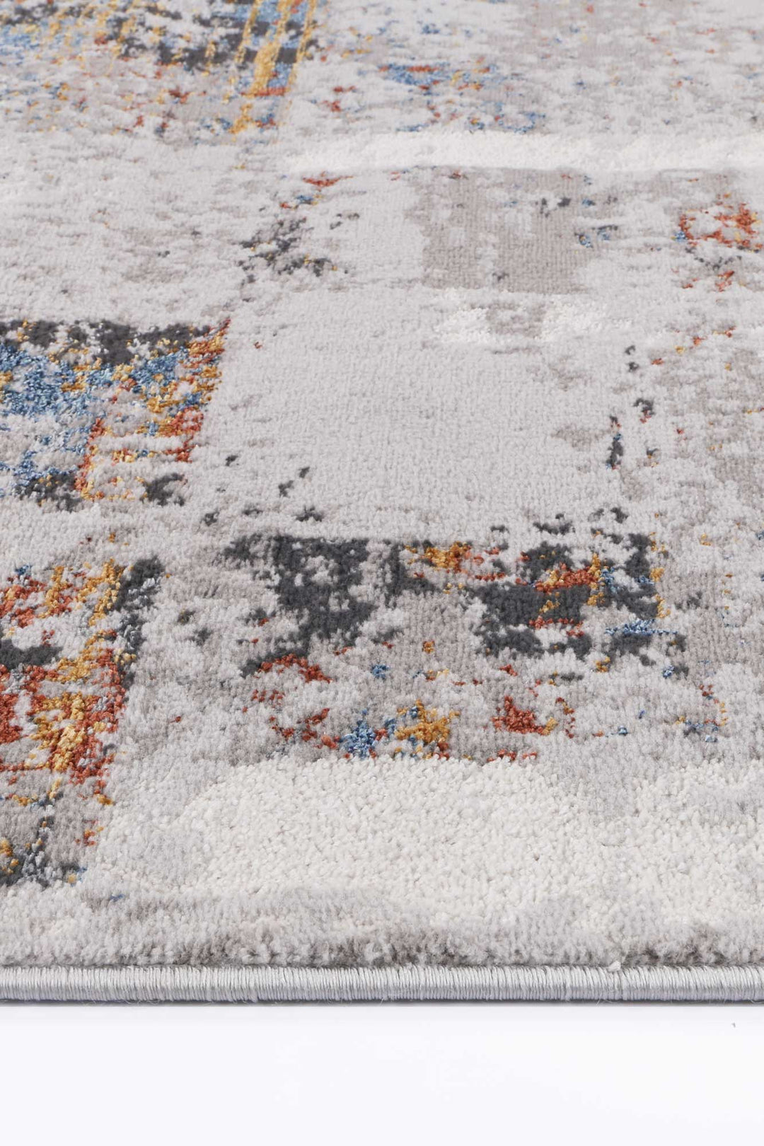 Porto Herman Grey & Multi Abstract Rug - 13