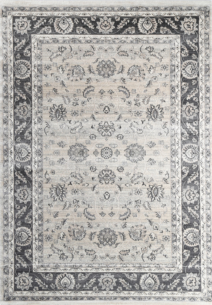 Prague Francesca Cream & Ash Traditional Rug - 13414 695