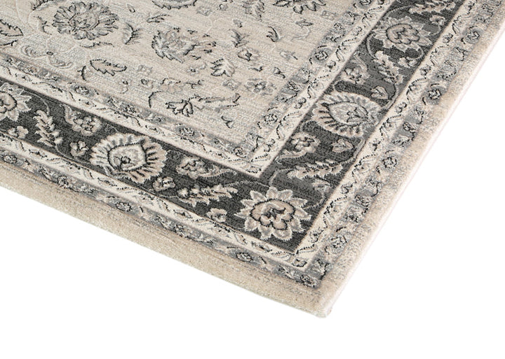 Prague Francesca Cream & Ash Traditional Rug - 13414 695