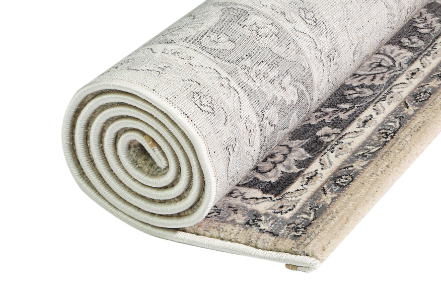Prague Francesca Cream & Ash Traditional Rug - 13414 695