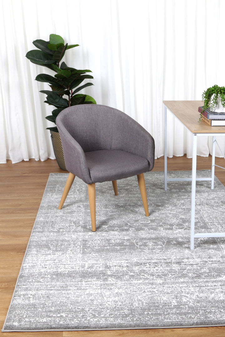 Provence Avignon Grey Traditional Rug - 015