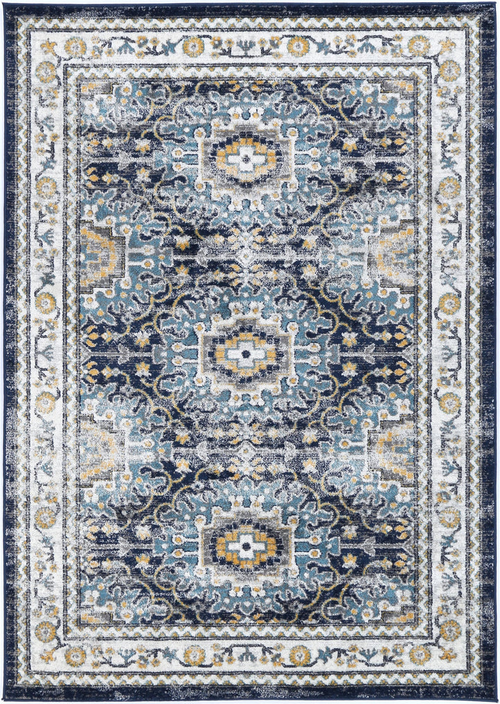 Provence Frejus Blue Transitional Rug - 021