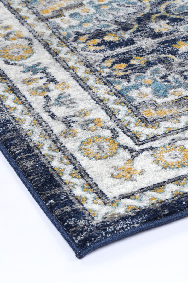 Provence Frejus Blue Transitional Rug - 021