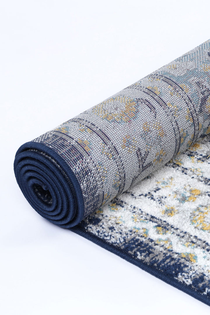 Provence Frejus Blue Transitional Rug - 021