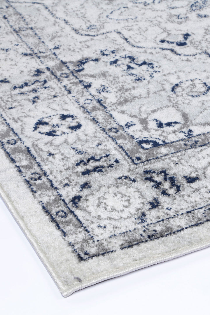 Provence Perols Grey Traditional Rug - 023