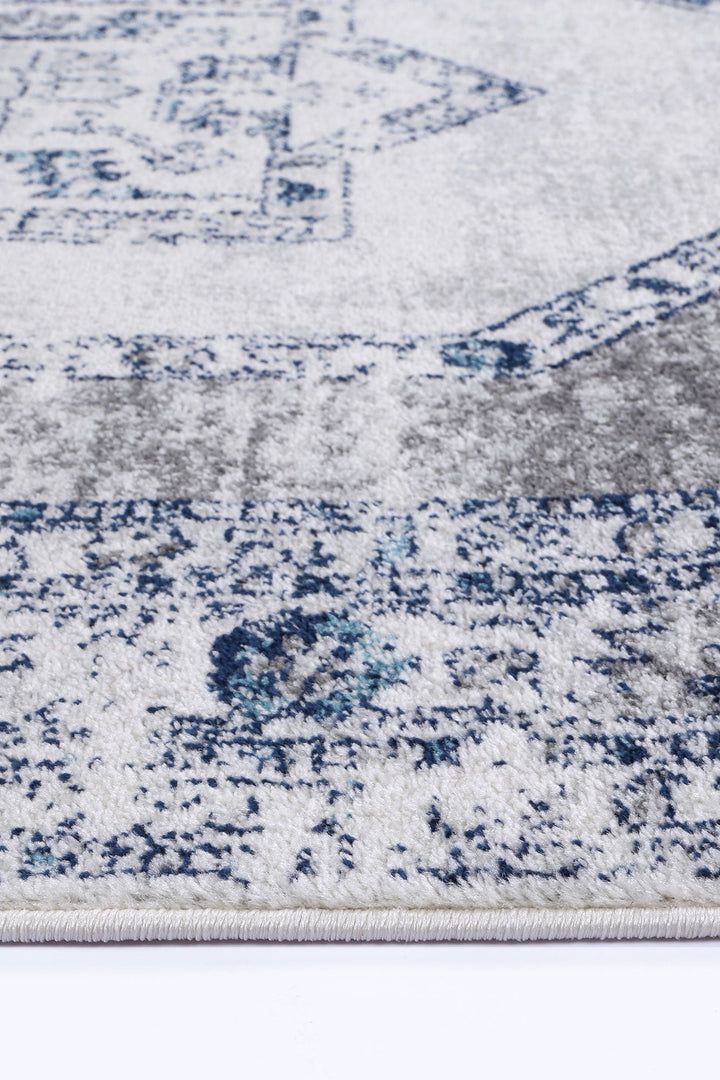 Provence Meze Grey Traditional Rug - 024