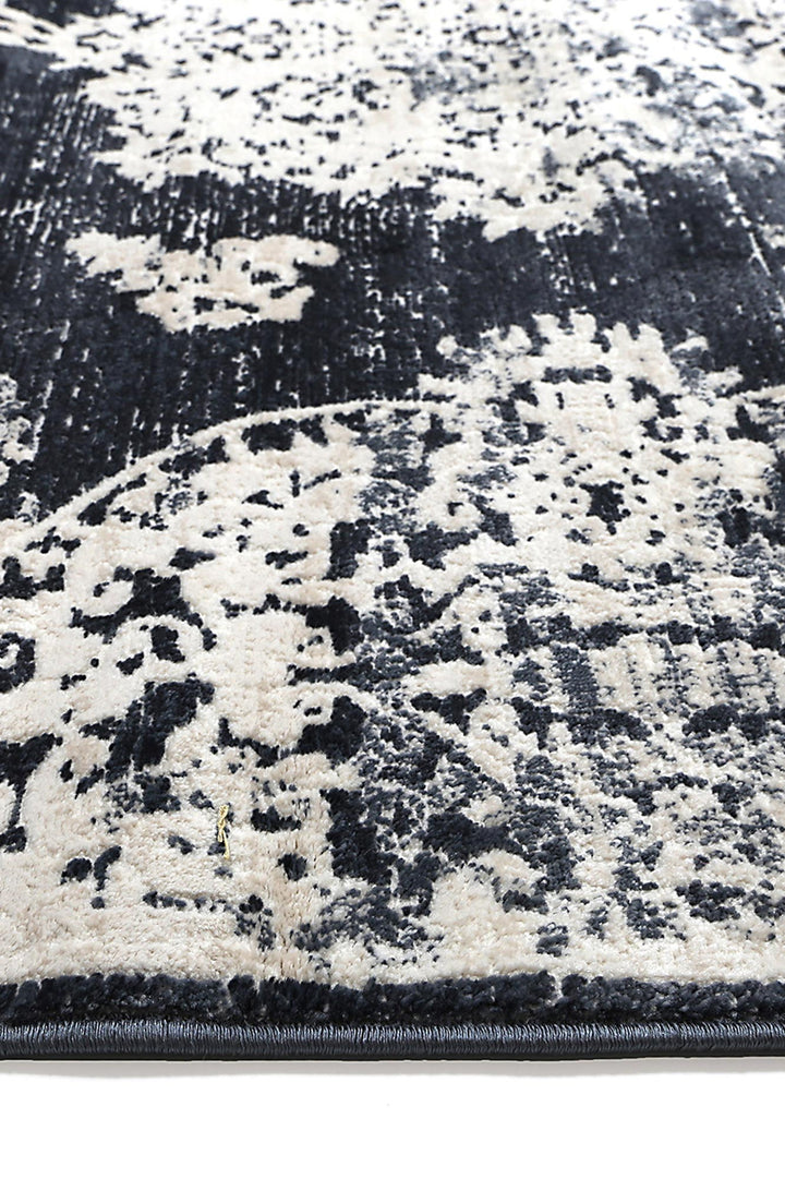 Rapsody Bizet Navy Transitional Rug - 02NAVY