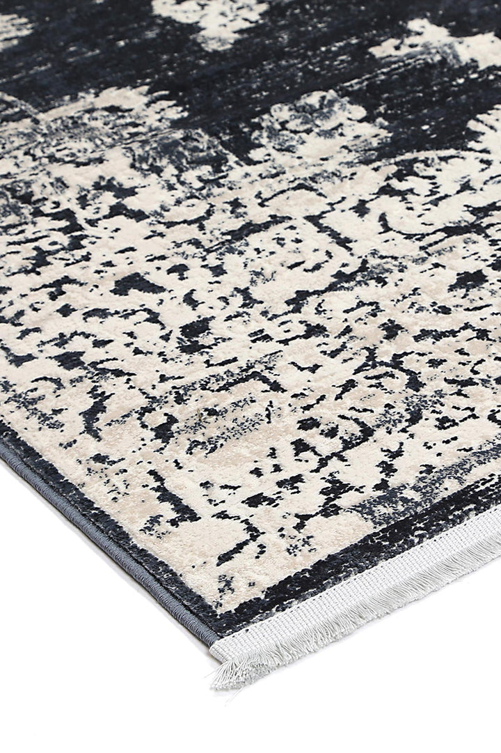 Rapsody Bizet Navy Transitional Rug - 02NAVY