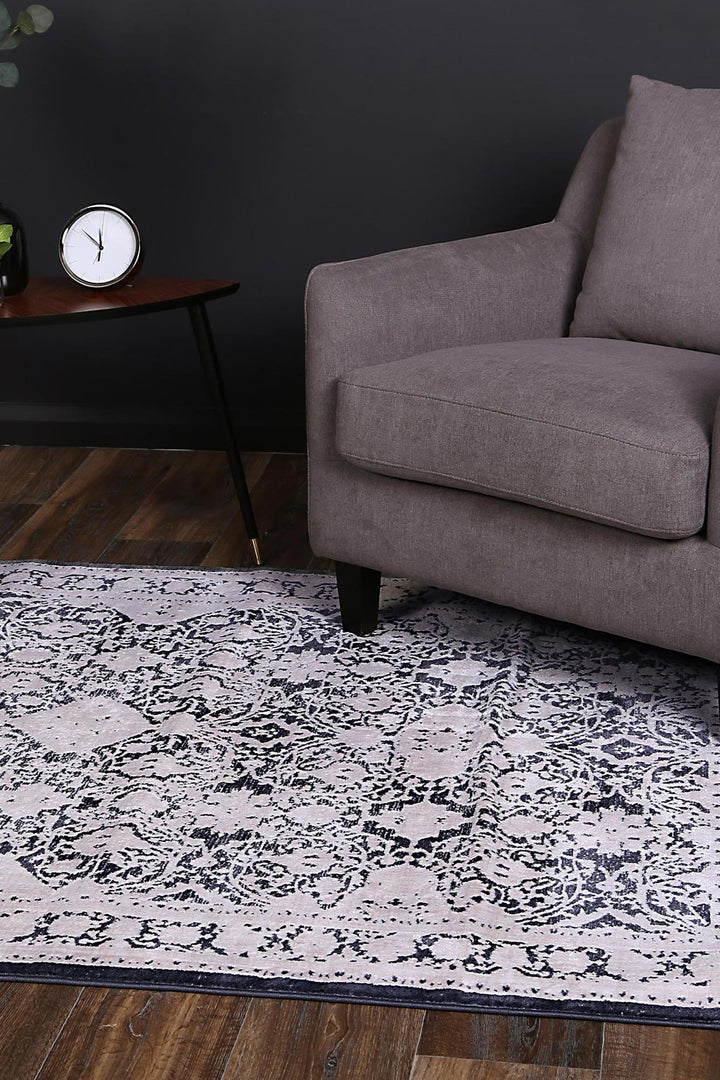 Rapsody Rossini Navy Traditional Rug - 09NAVY